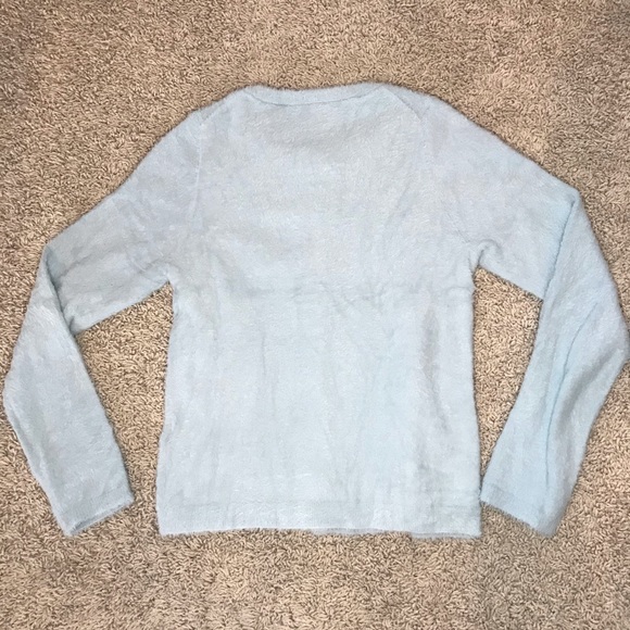 Madewell Hewitt Cardigan Sweater Blue Size Medium - Picture 2 of 8